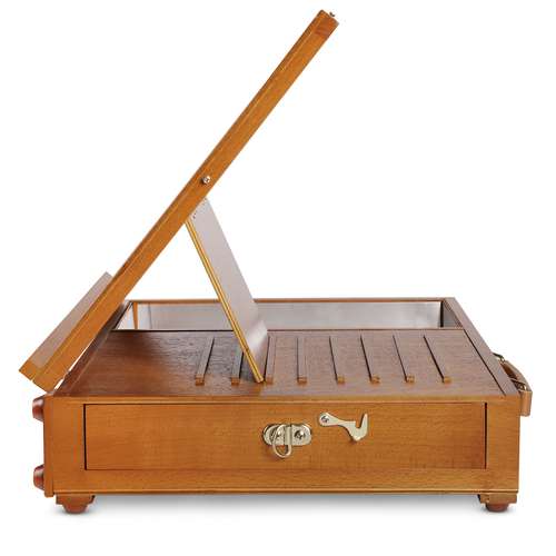 JULLIAN® | Pochade Portable Suitcase Easel — lacquered beech wood